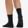 Chaussettes Classic Organic pour femme - Noir profond