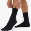 Chaussettes Classic Organic pour femme - Noir profond