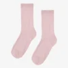 Chaussettes Classic Organic pour femme - Rose délavé