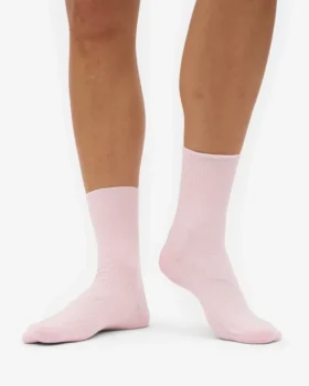Chaussettes Classic Organic pour femme – Rose délavé