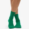 Chaussettes Classic Organic pour femme - Vert Kelly