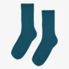 Chaussettes Classic Organic pour femme - Vert océan