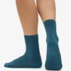 Chaussettes Classic Organic pour femme - Vert océan
