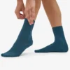 Chaussettes Classic Organic pour femme - Vert océan