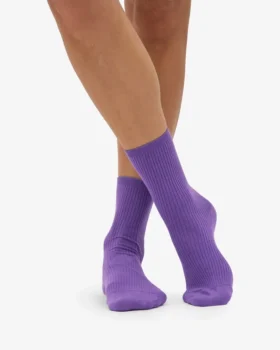 Chaussettes Classic Organic pour femme – Violet ultra