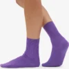 Chaussettes Classic Organic pour femme - Violet ultra
