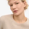 Chaussettes classiques en laine mérinos pour femme - Blanc ivoire