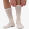 Chaussettes de sport bio - Blanc ivoire