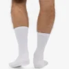 Chaussettes de sport bio - Blanc optique