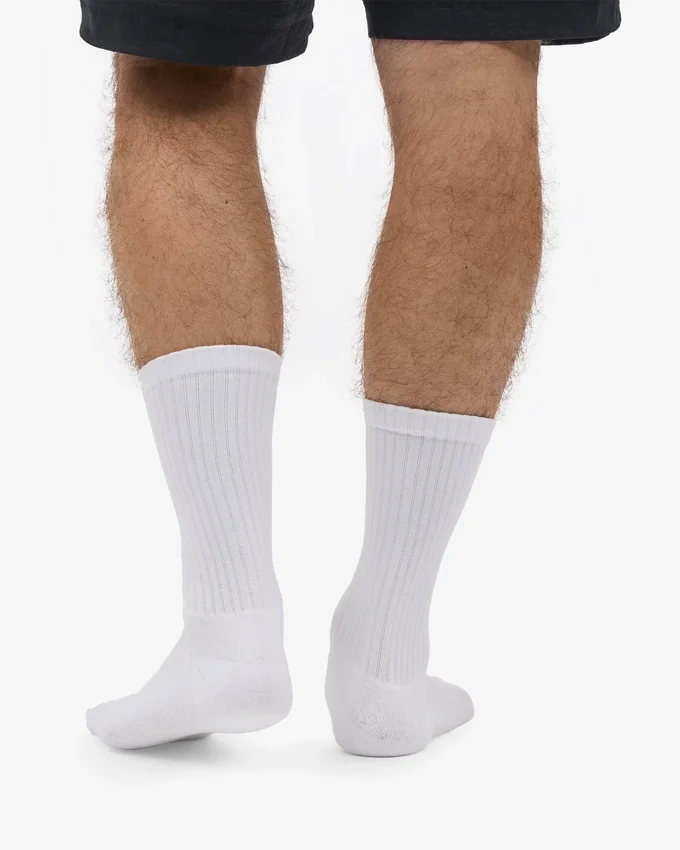 Chaussettes de sport bio - Blanc optique