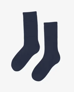 Chaussettes de sport bio - Bleu marine