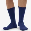 Chaussettes de sport bio - Bleu marine
