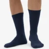 Chaussettes de sport bio - Bleu marine