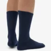 Chaussettes de sport bio - Bleu marine