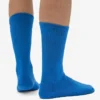 Chaussettes de sport bio - Bleu Pacifique