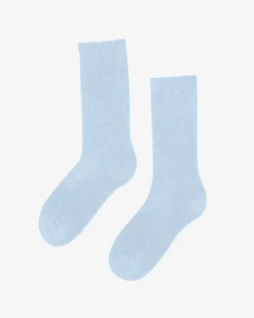 Chaussettes de sport bio - Bleu polaire