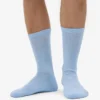 Chaussettes de sport bio - Bleu polaire