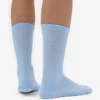 Chaussettes de sport bio - Bleu polaire