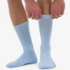 Chaussettes de sport bio - Bleu polaire