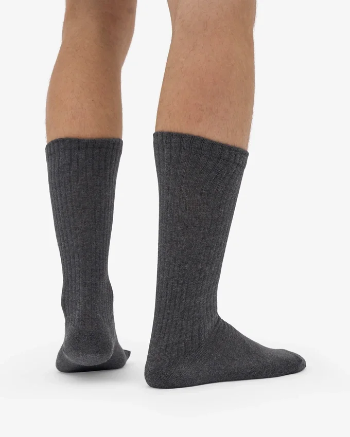 Chaussettes de sport bio - Gris lave