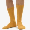 Chaussettes de sport bio - Jaune brûlé
