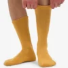 Chaussettes de sport bio - Jaune brûlé
