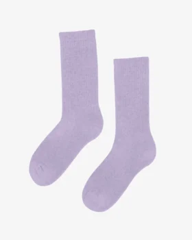 Chaussettes de sport bio - Lavande pâle