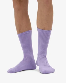 Chaussettes de sport bio – Lavande pâle