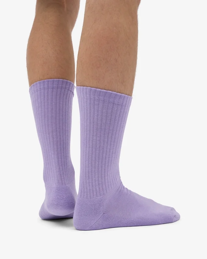 Chaussettes de sport bio - Lavande pâle