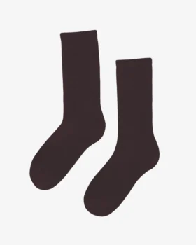 Chaussettes de sport bio - Marron café