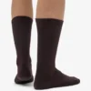 Chaussettes de sport bio - Marron café