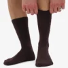 Chaussettes de sport bio - Marron café