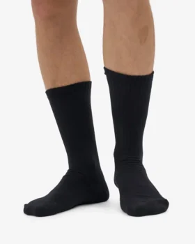 Chaussettes de sport bio – Noir profond