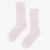 Chaussettes de sport bio - Rose délavé