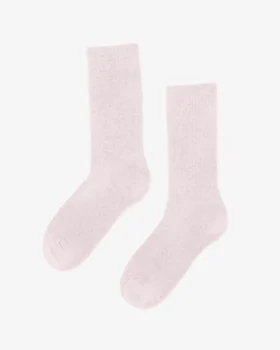 Chaussettes de sport bio - Rose délavé