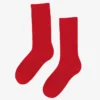 Chaussettes de sport bio - Rouge écarlate