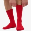 Chaussettes de sport bio - Rouge écarlate