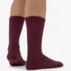 Chaussettes de sport bio - Rouge sang de bœuf