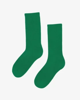 Chaussettes de sport bio - Vert Kelly