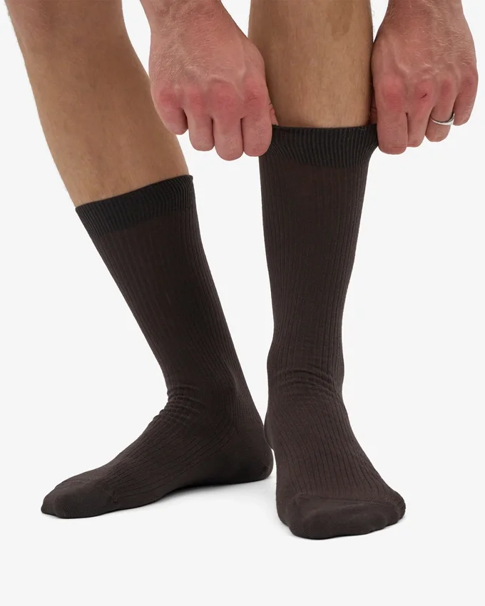 Chaussettes de sport Classic Organic - Marron café
