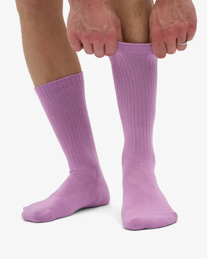 Chaussettes de sport en coton bio - Fleur de cerisier