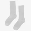 Chaussettes de sport en coton bio - Mélange neige