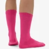 Chaussettes de sport en coton bio - Rose bubble-gum