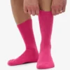 Chaussettes de sport en coton bio - Rose bubble-gum