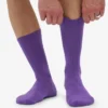 Chaussettes de sport en coton bio - Violet ultra