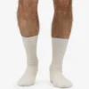 Chaussettes en mélange de laine mérinos - Blanc optique