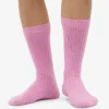 Chaussettes en mélange de laine mérinos - Fleur de cerisier