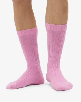 Chaussettes en mélange de laine mérinos – Fleur de cerisier