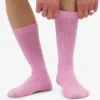 Chaussettes en mélange de laine mérinos - Fleur de cerisier