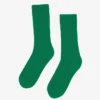 Chaussettes en mélange de laine mérinos - Vert Kelly